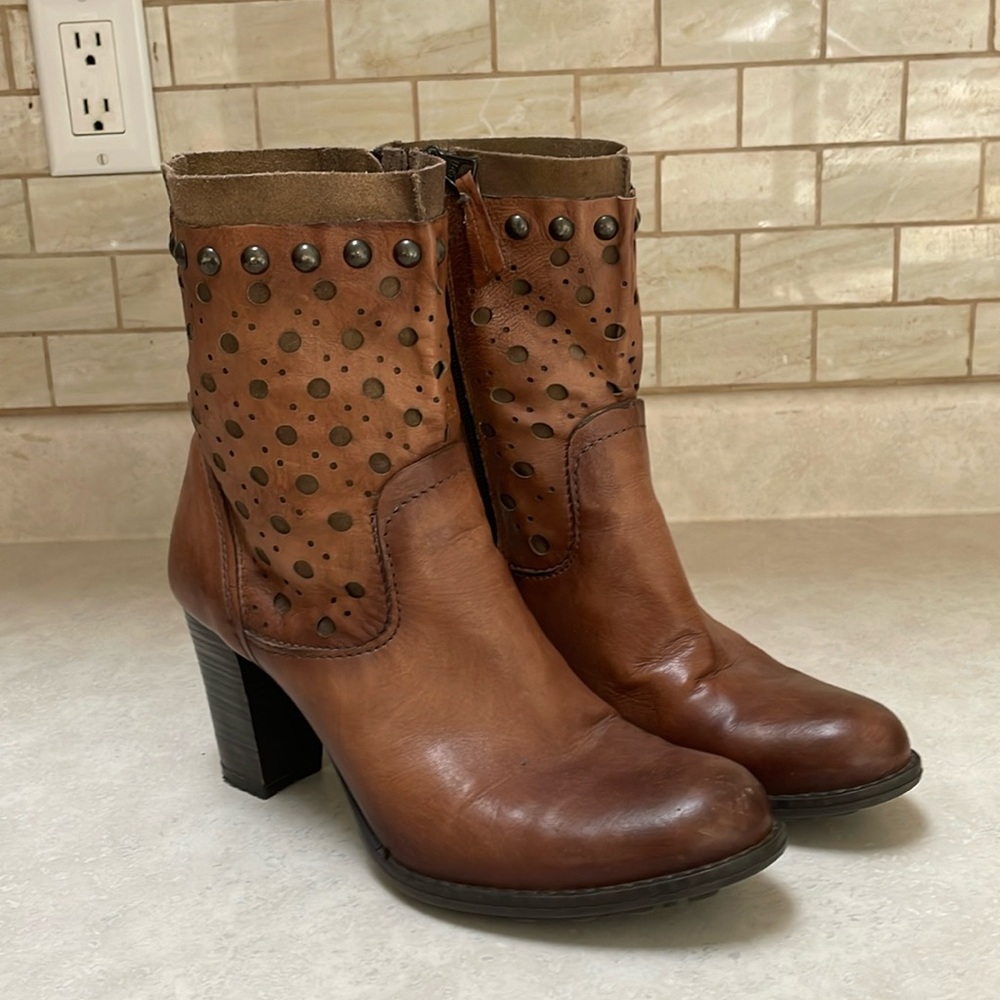Leather ankle boots - MJUS